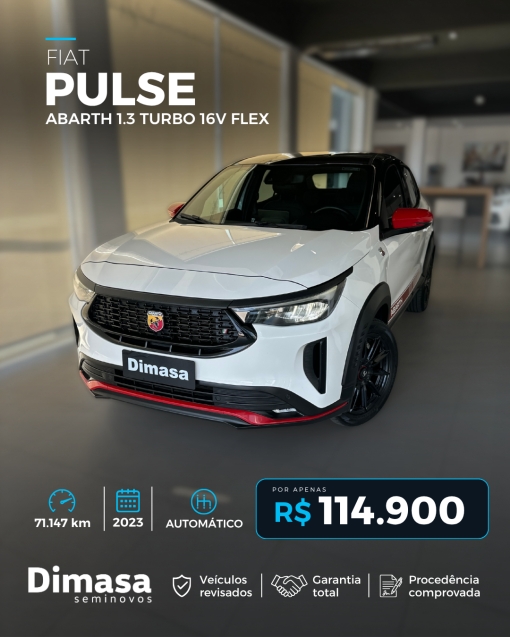 FIAT PULSE ABARTH 1.3 TURBO 16V FLEX 2023