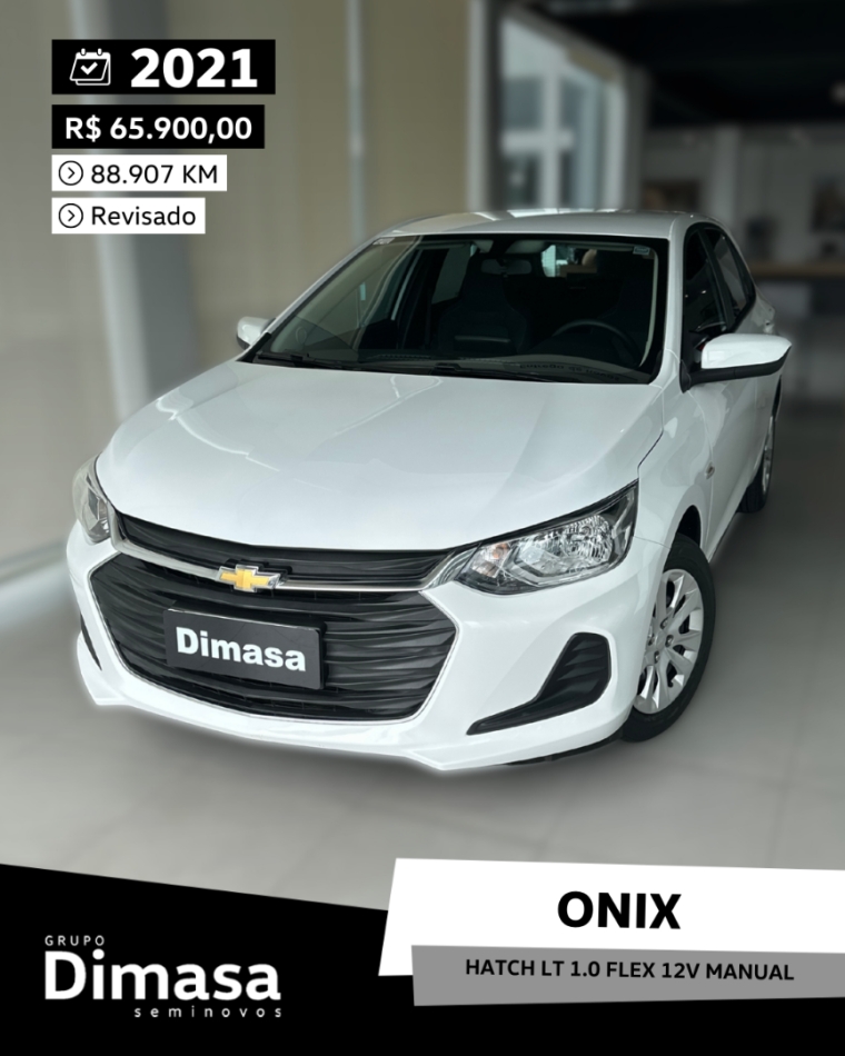 onix hatch lt 1.0 flex 12v manual 2021