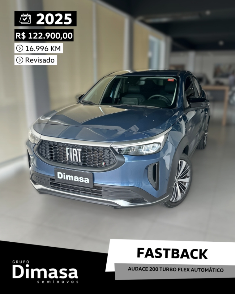 fastback audace 200 turbo flex automatico 2025