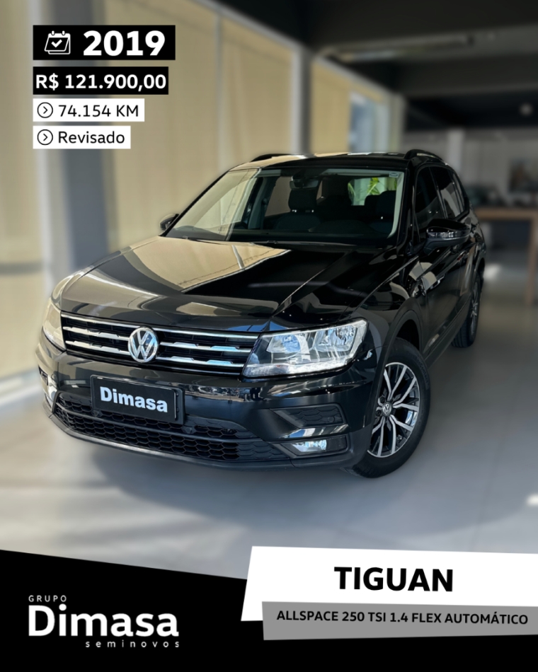 tiguan allspace 250 tsi 1.4 flex automatico 2019