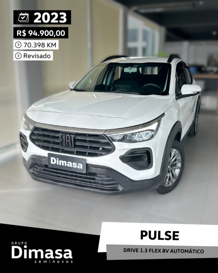 pulse drive 1.3 flex 8v automatico 2023