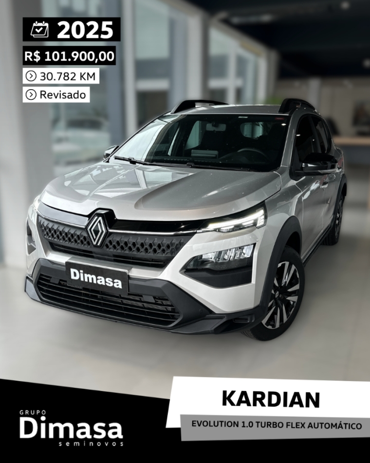 kardian evolution 1.0 turbo flex 12v automatico 2025