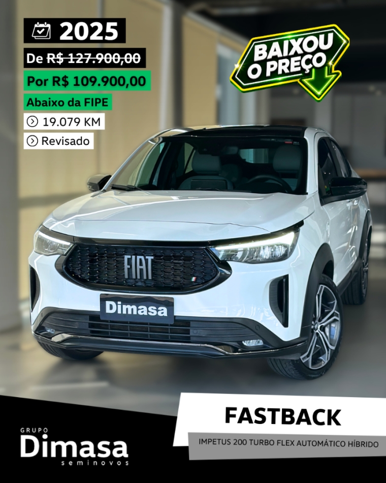 fastback impetus 200 turbo flex automatico hibrido 2025