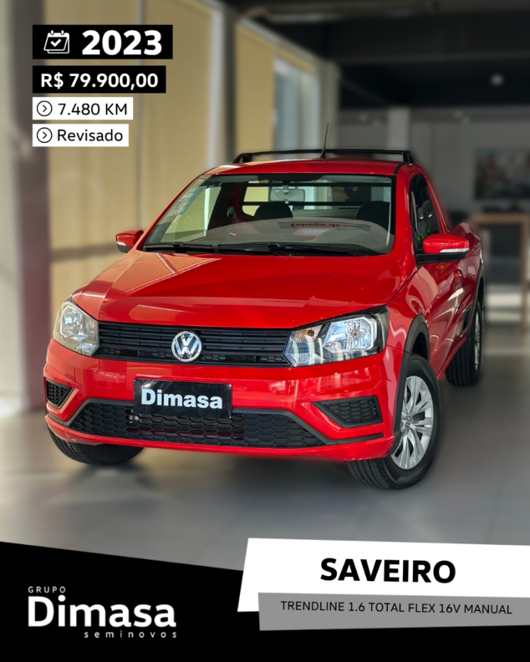 saveiro trendline 1.6 total flex 16v manual 2023