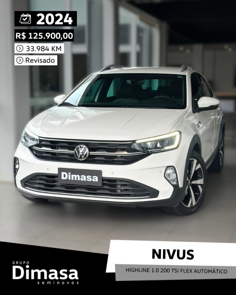 nivus highline 1.0 200 tsi flex automatico 2024