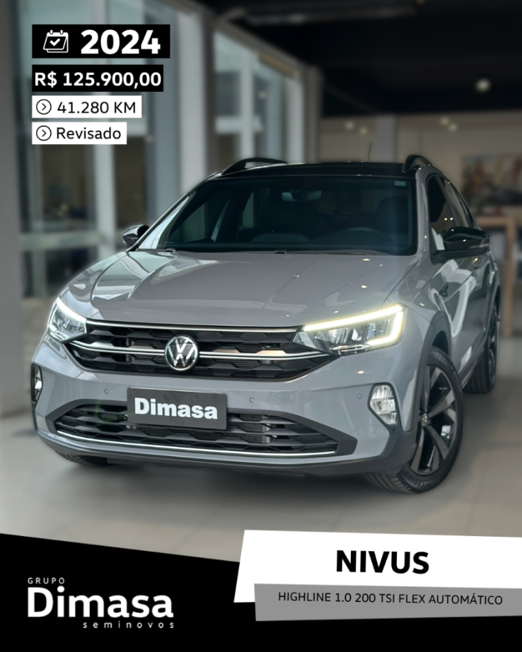 nivus highline 1.0 200 tsi flex automatico 20240