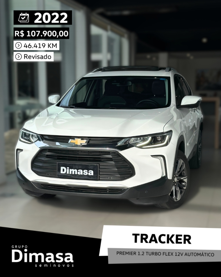 tracker premier 1.2 turbo flex 12v automatico 20220