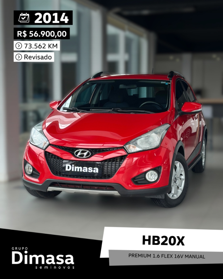 hb20x premium 1.6 flex 16v manual 20140