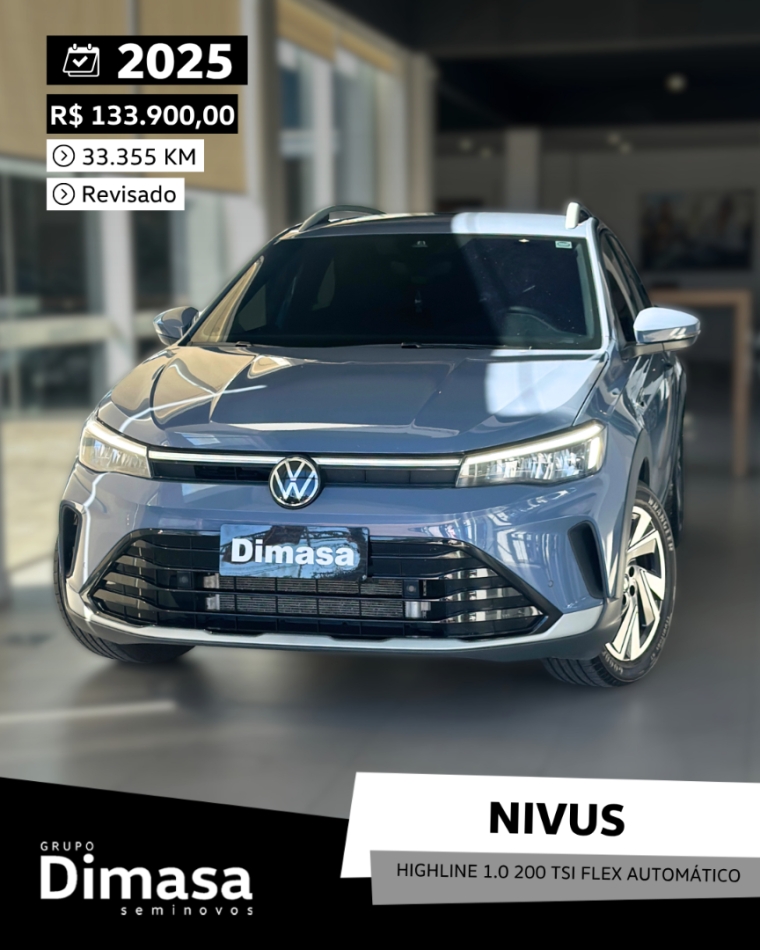 nivus highline 1.0 200 tsi flex automatico 20250