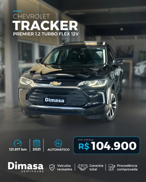 CHEVROLET TRACKER PREMIER 1.2 TURBO FLEX 12V 2021