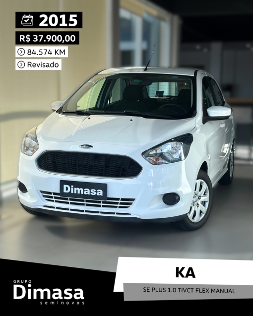 ford ka se plus 1.0 tivct flex manual 20150