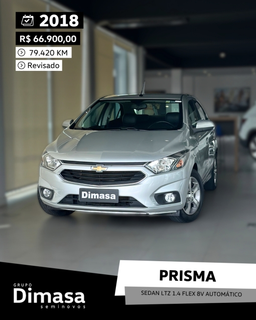 prisma sedan ltz 1.4 flex 8v automatico 20180