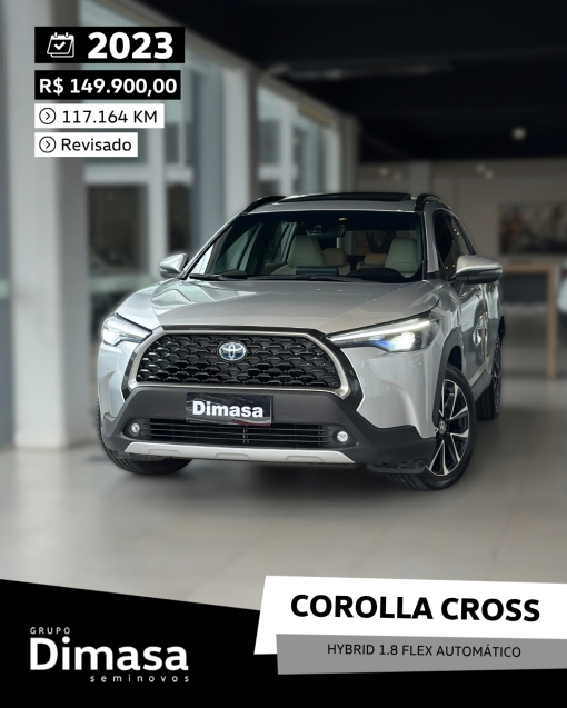 corolla cross xrx hybrid 1.8 flex automatico 20230