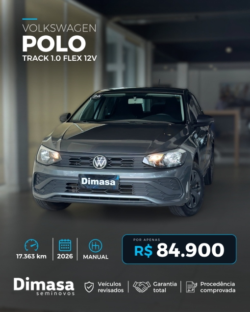 VOLKSWAGEN POLO TRACK 1.0 FLEX 12V 20260