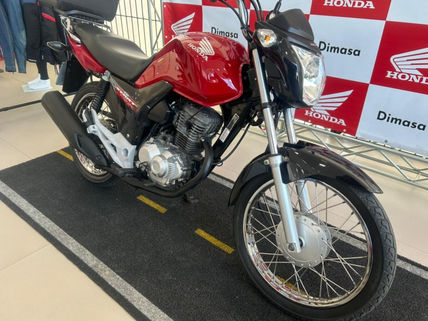 honda cg 160 start vermelha2