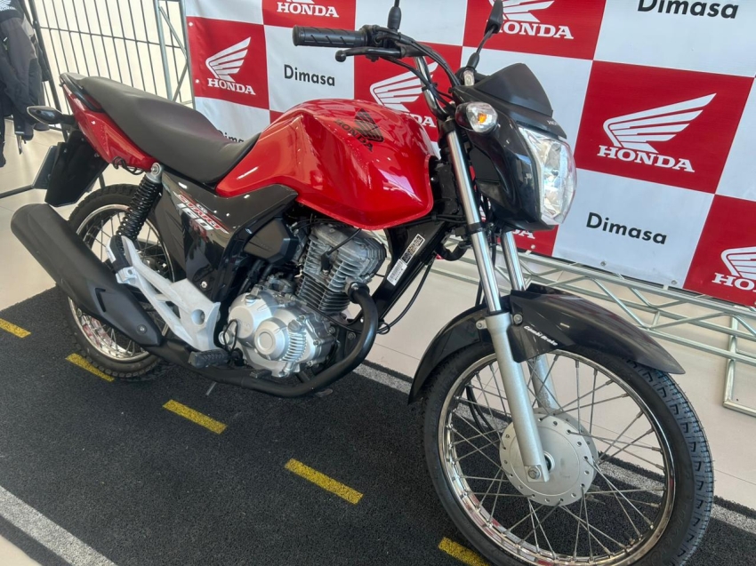 honda cg 160 start vermelha1