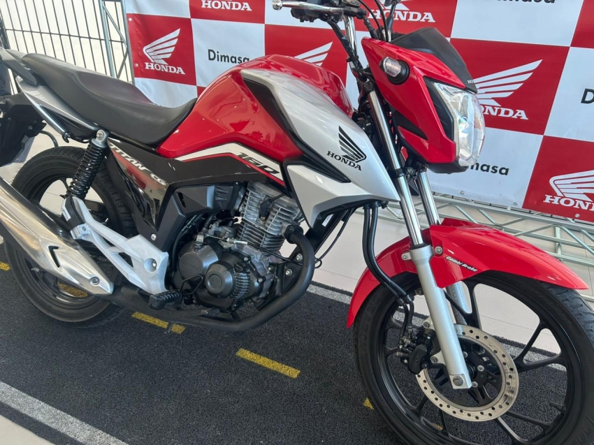 honda cg 160 titan vermelha1