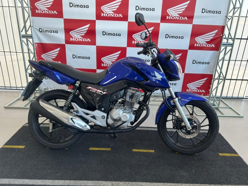 honda cg 160 fan azul