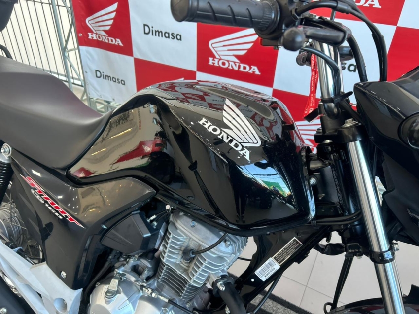 honda cg 160 start preta5