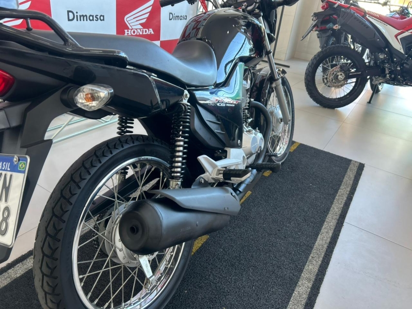honda cg 160 start preta4