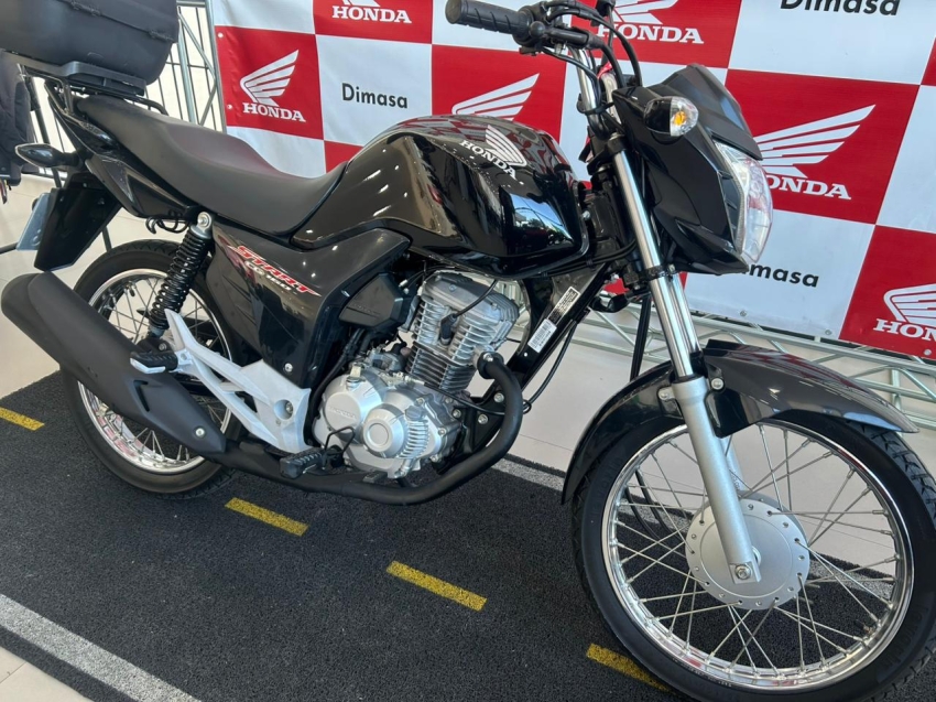 honda cg 160 start preta