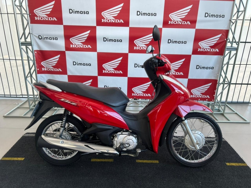 honda biz 110i vermelha