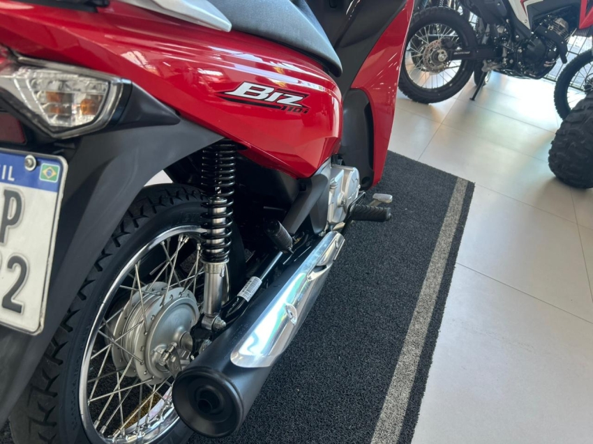 honda biz 110i vermelha5