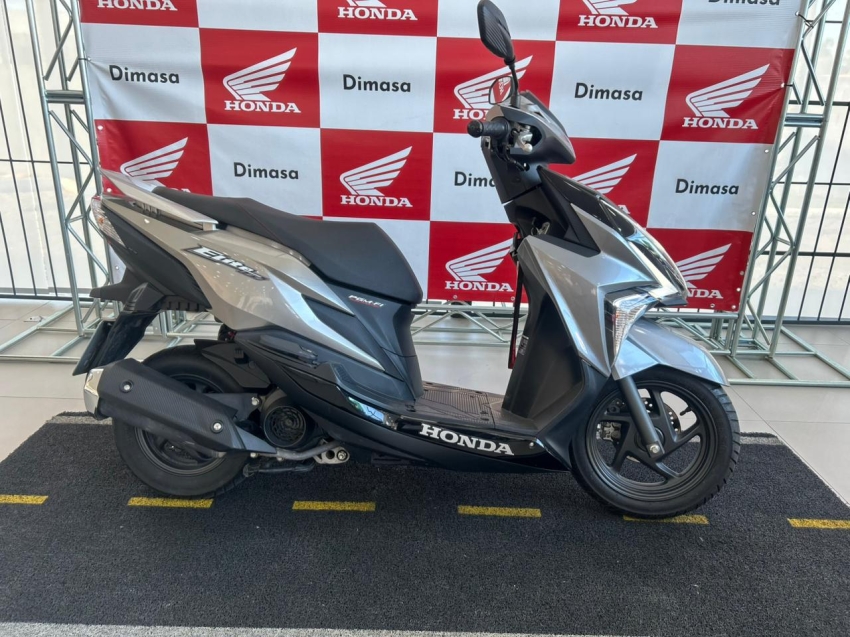 honda elite 125 prata