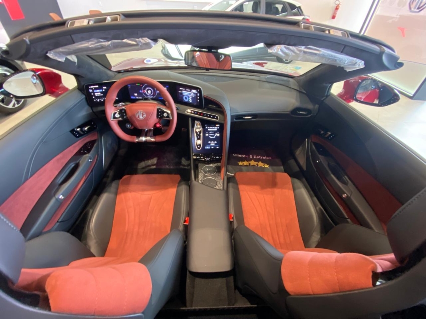 mg cyberster awd 2026/27 | roadster eletrico tracao integral 0 km9