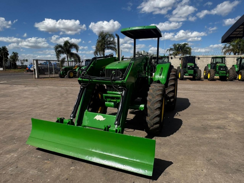 john deere trator 6110e diesel 1p semiautomatico 20121