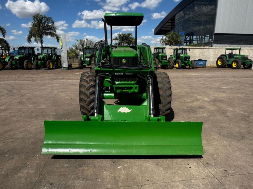 john deere trator 6110e diesel 1p semiautomatico 2012