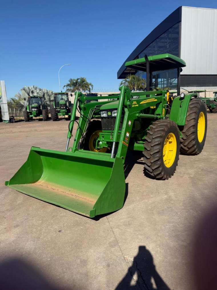 john deere | trator 5705 + conjunto frontal0