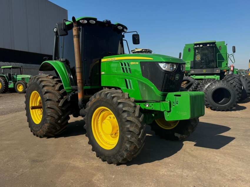 john deere trator 6190m  diesel 1p semiautomatico 20224