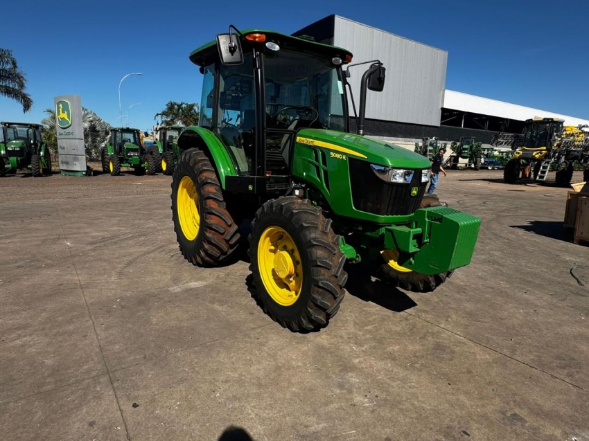 john deere trator 5080e  diesel 1p semiautomatico 20257