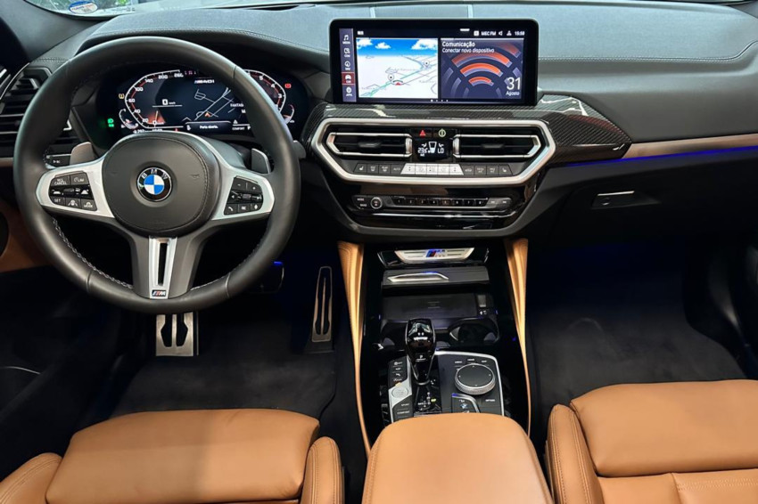 bmw x4 3.0 twinpower gasolina m40i steptronic 24/24 seminovo6