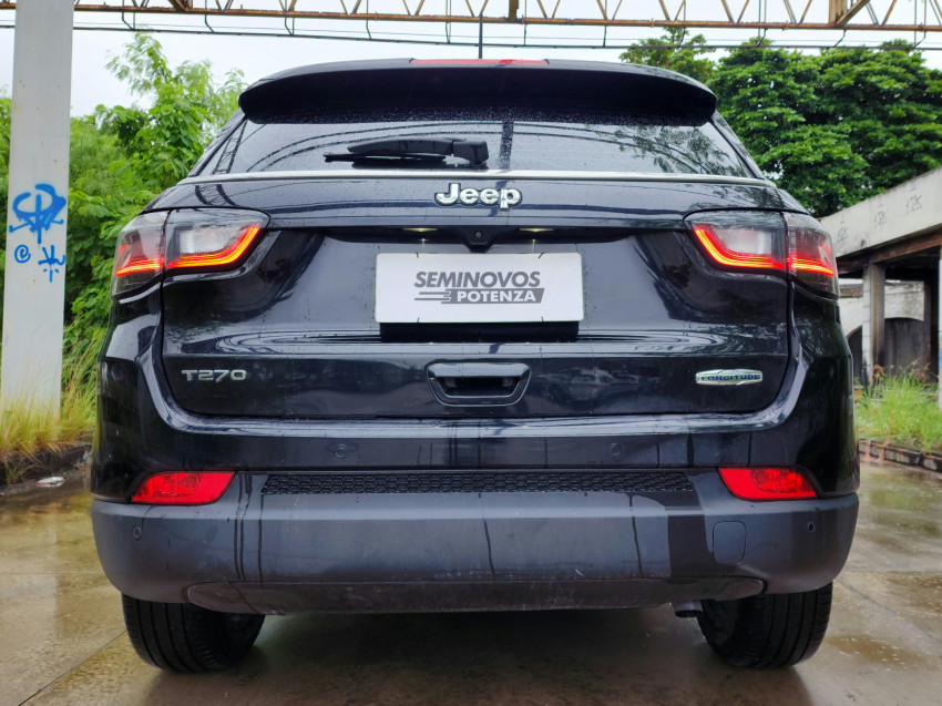 jeep compass 1.3 t270 turbo flex longitude at6 22/22 seminovo3