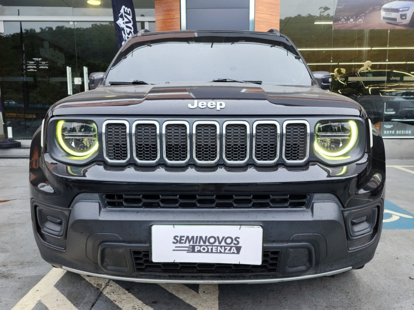 jeep renegade 1.3 t270 turbo flex longitude at6 23/24 seminovo1