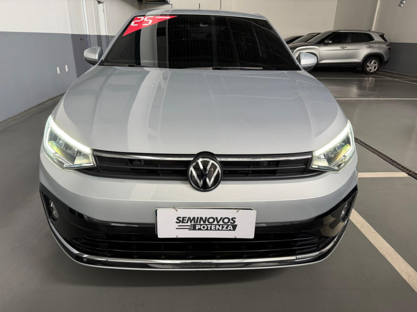 volkswagen virtus 1.0 200 tsi comfortline at 24/25 seminovo1