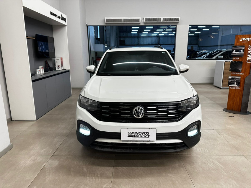 volkswagen t-cross 1.0 200 tsi total flex comfortline at 19/20 seminovo1