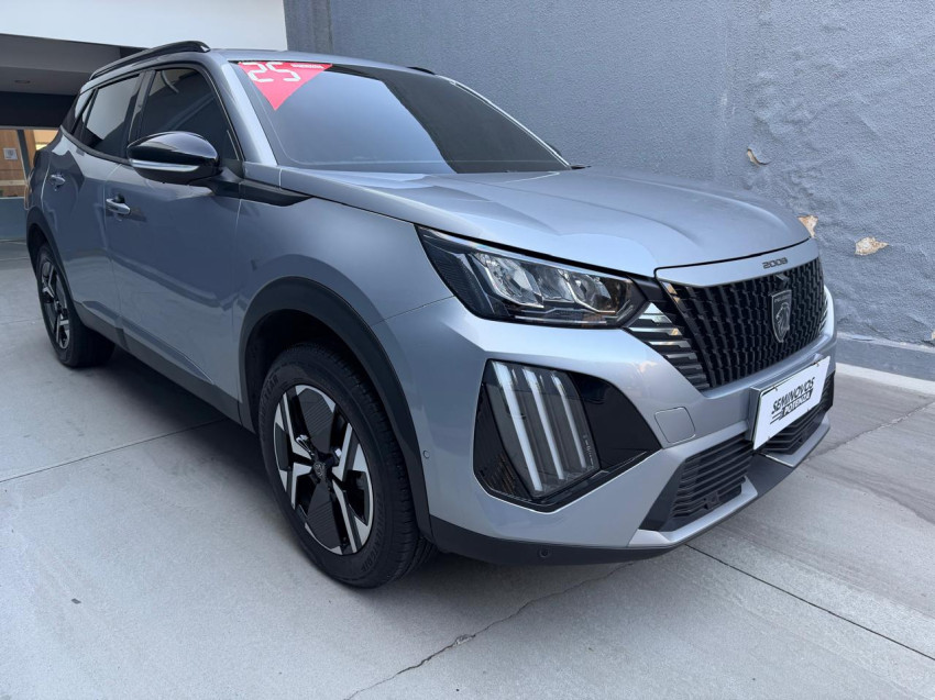 peugeot 2008 1.0 turbo 200 flex allure cvt 24/25 seminovo