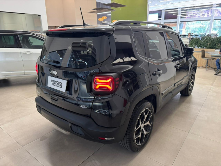 jeep renegade 1.3 t270 turbo flex sahara at6 24/25 seminovo3