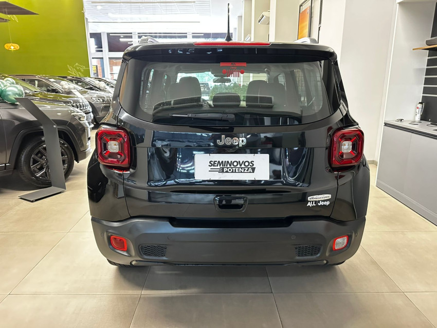 jeep renegade 1.8 16v flex longitude 4p at 20/21 seminovo4