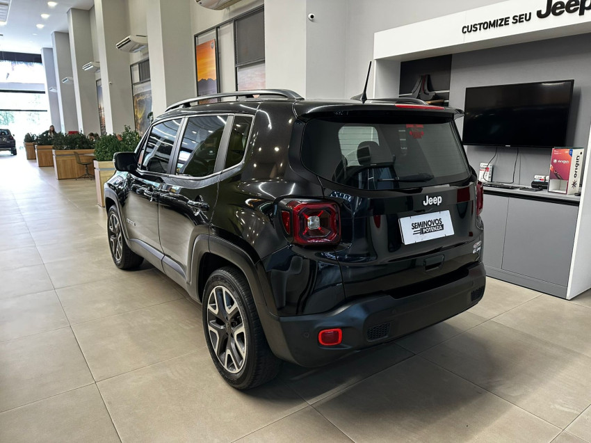 jeep renegade 1.8 16v flex longitude 4p at 20/21 seminovo5