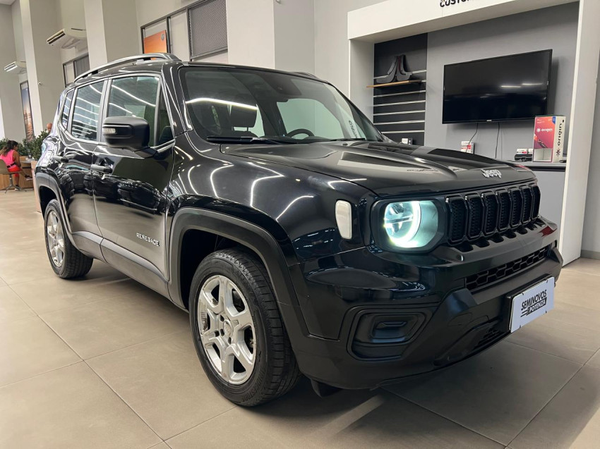 jeep renegade 1.3 t270 turbo flex sport at6 23/23 seminovo