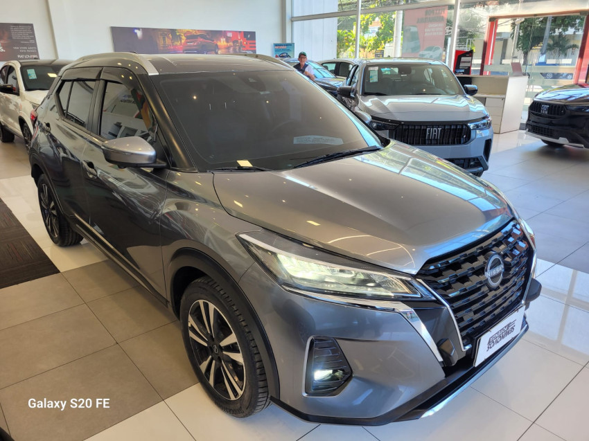 nissan kicks 1.6 16v flexstart exclusive xtronic 23/23 seminovo