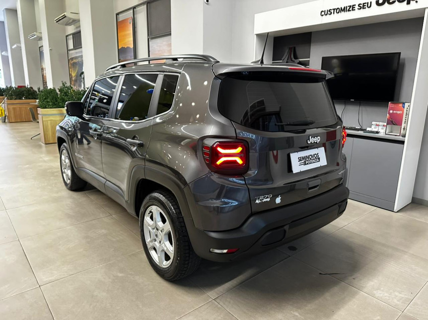jeep renegade 1.3 t270 turbo flex sport at6 22/23 seminovo5