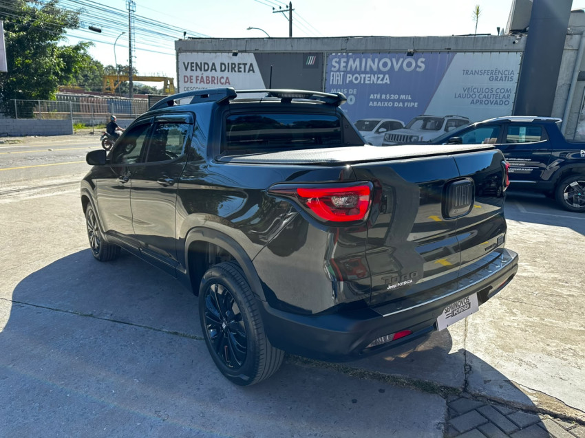 fiat toro volcano flex automatico turbo t270 pick-up picape cabine dupla super nova baixa km5