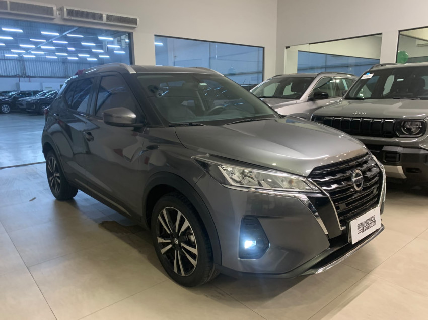 nissan kicks advanced xtronic cambio automatico flex motor 1.6 baixa km revisado e periciado2