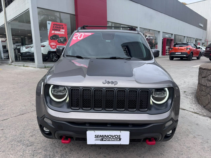 renegade jeep 4x4 diesel automatico modelo trailhawk jipe baixa km super novo1