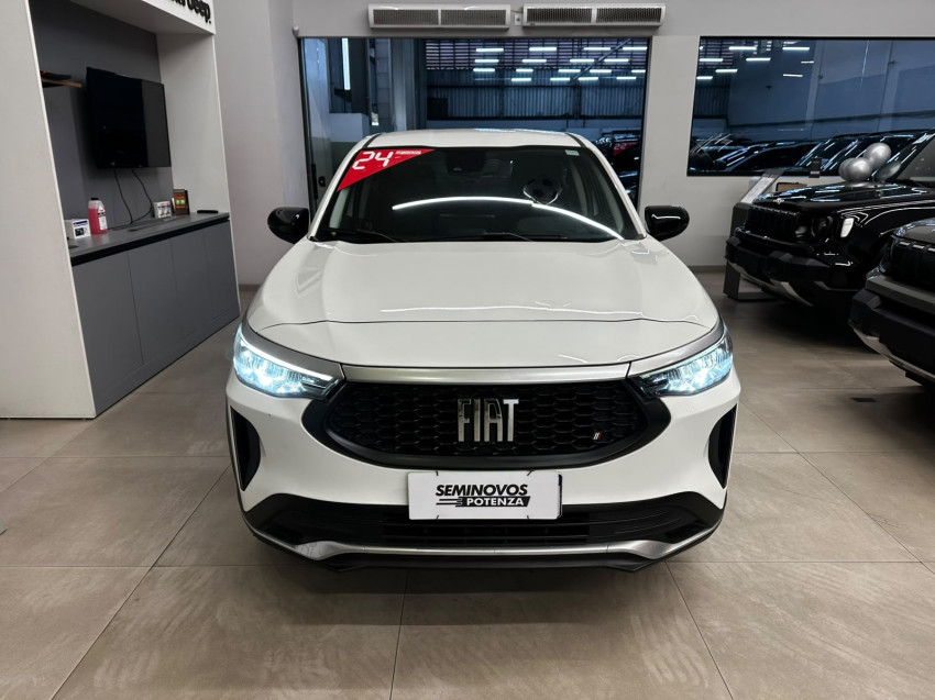 fiat fastback modelo audace turbo automatico baixa km revisado branco ano 20241